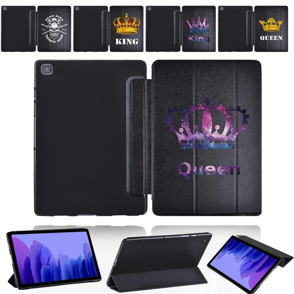 Чехол для планшета Samsung Galaxy Tab A7 10 4 2020 SM-T500 T505 A 1 SM-T510 T515 трехкратный чехол-подставка