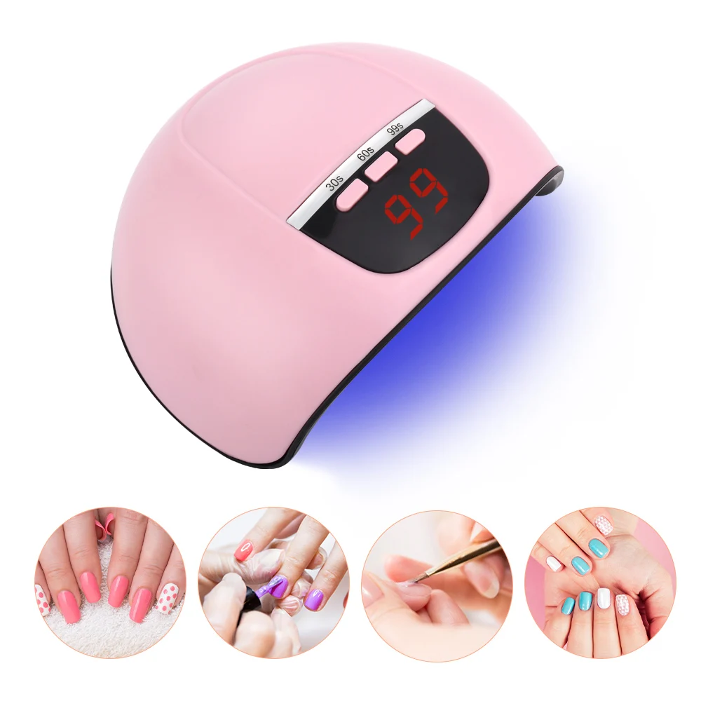 

54W LED Nail Dryer Lamp for Nails 18 UV Lamp Beads Drying All Gel Polish Professional Manicure Nails Lamp Tools Nail Dryers