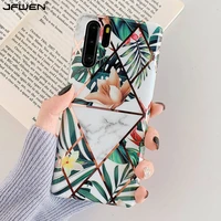 plating flower phone cases for huawei p40 p30 pro p20 lite mate 30 pro mate 20 lite case cover silicone soft tpu back shell