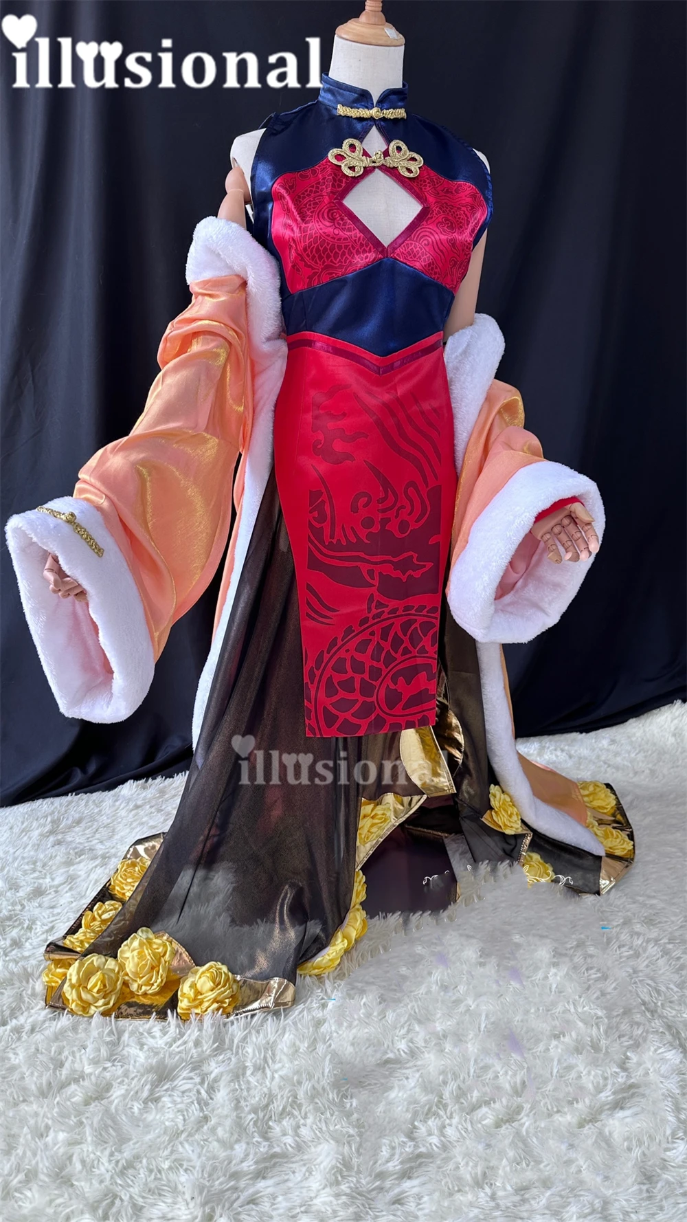 Рисунок 2 - Цельнокроеный Косплей боа хэнкоу