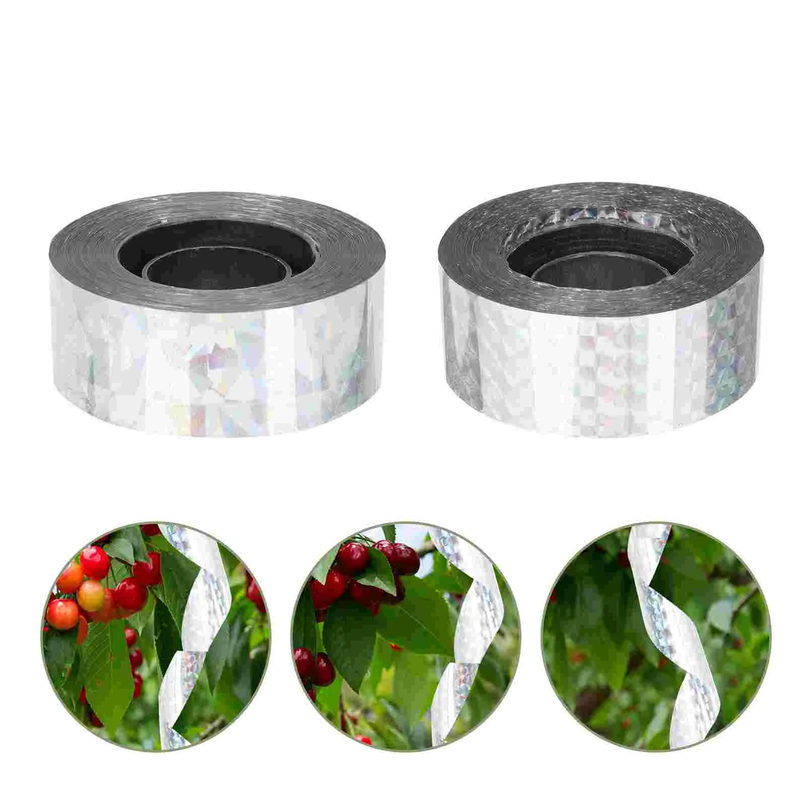 

Tape Bird Reflectivescare Scaring Ribbon Birds Pigeons Garden Tool Depot Home Deterrent Anti Devices Hanging Banishment Backyard