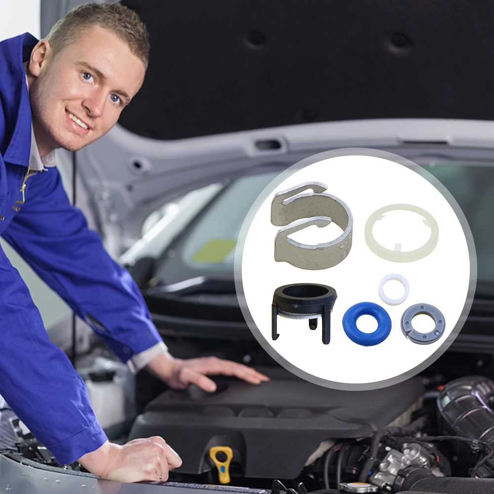 Ремкомплект уплотнений топливной форсунки для Audi A3 A4 A5 A6 A7 Q5 VW Passat Jetta сжатое