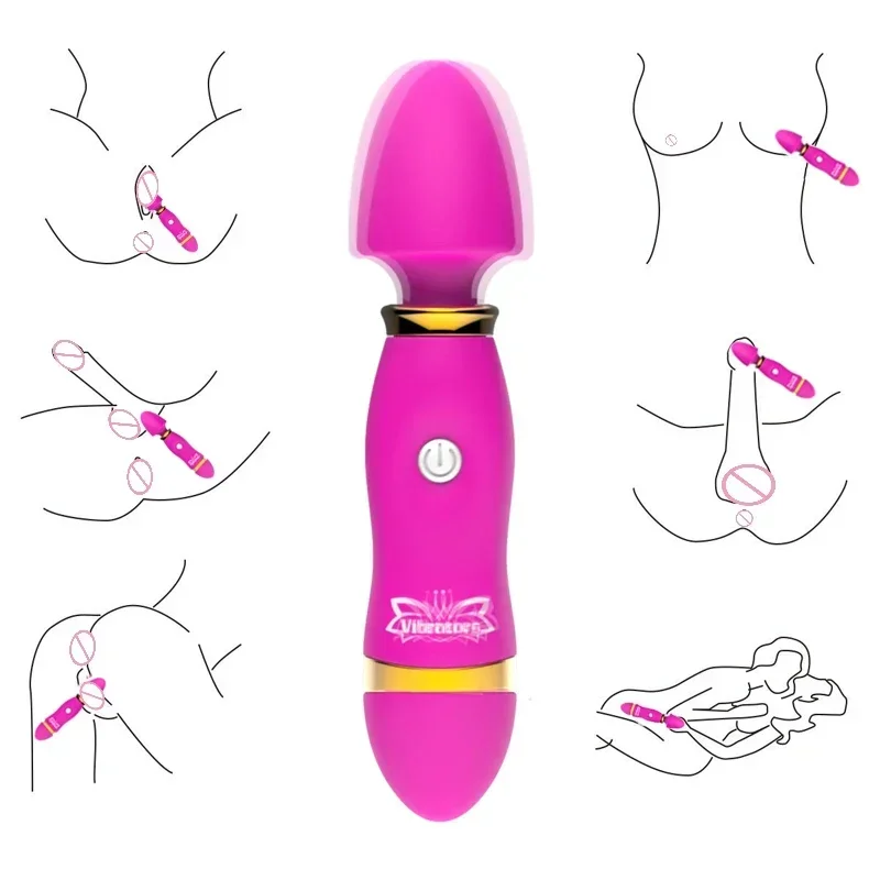 12-режимный вибромассажер для точки G вагина вибратор стимуляция клитора