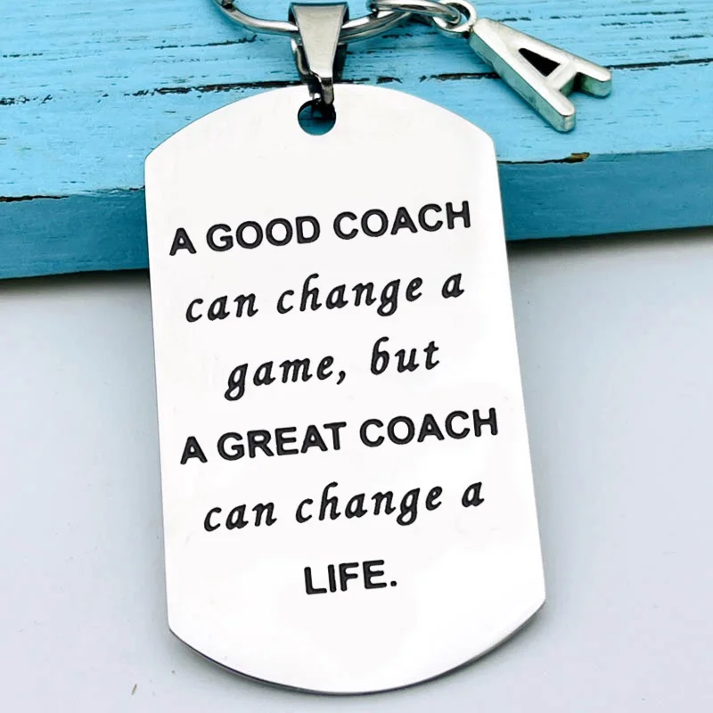 Coaches Gifts Keychain for Men Women Basketball Football Soccer Basketball Swimming Baseball Cheer Teachers Appreciation Keyring