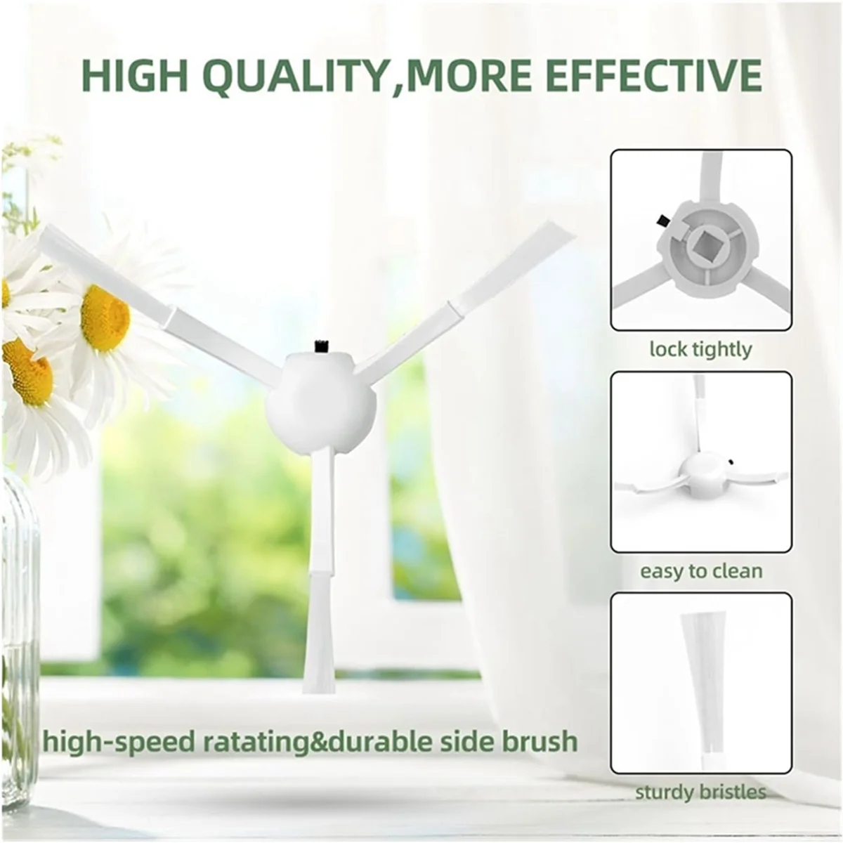 Замена крышки щетки фильтра основной боковой для робота-пылесоса Bot D9/D9 Pro/D9 Max L10 Pro