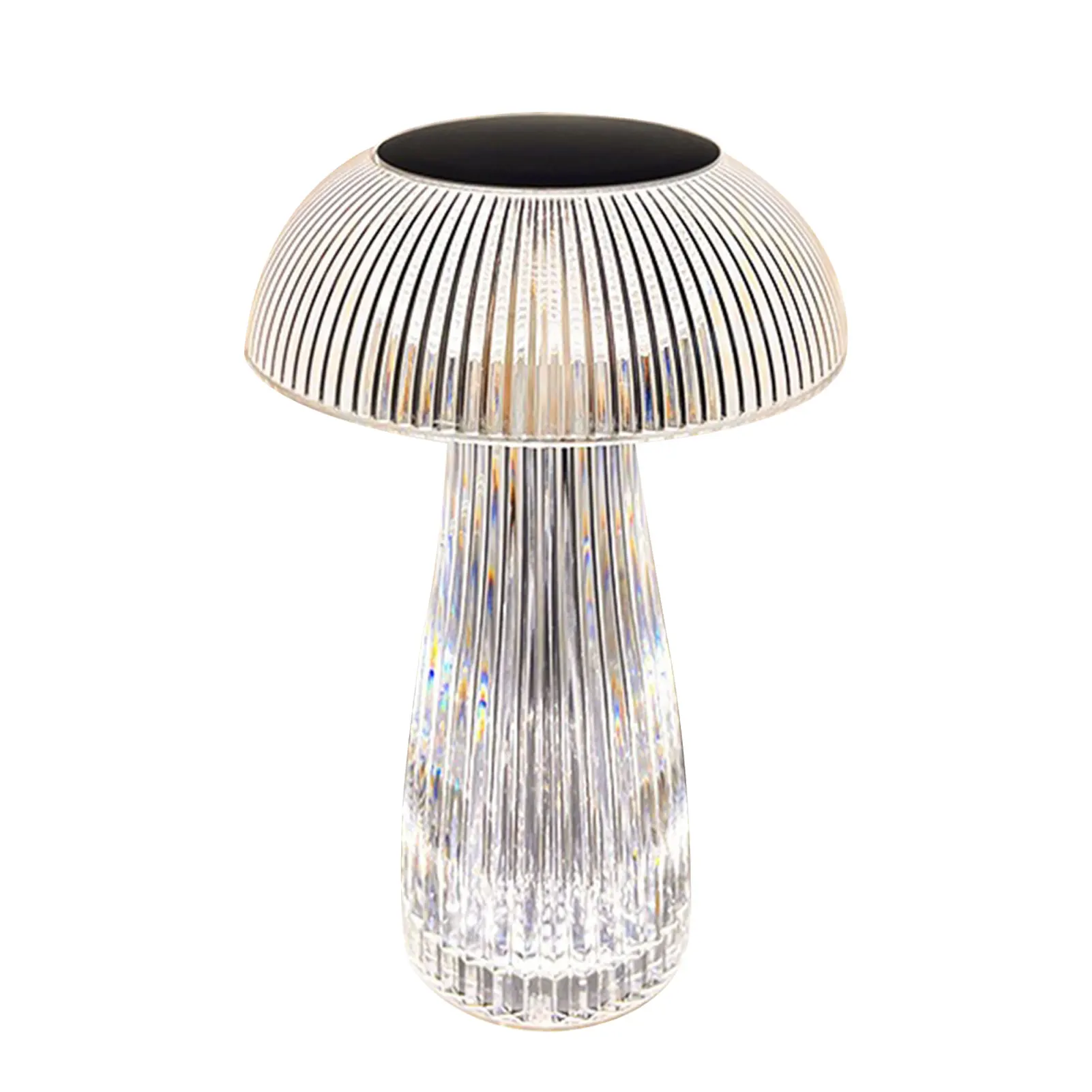 

СВЕТОДИОДНЫЙ ночник в виде грибов, прозрачная лампа в виде грибов с USB-зарядкой для спальни, портативный прикроватный светильник с дистанци...