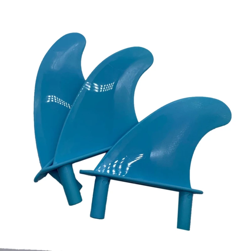 

Soft Surf Fins Surfboard Fins Plastic Soft Tail Rudder Surfboard Accessories Set Of Three With Screws