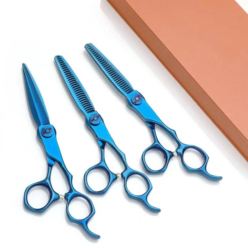 Профессиональные парикмахерские ножницы Красочный набор ножниц для тонких