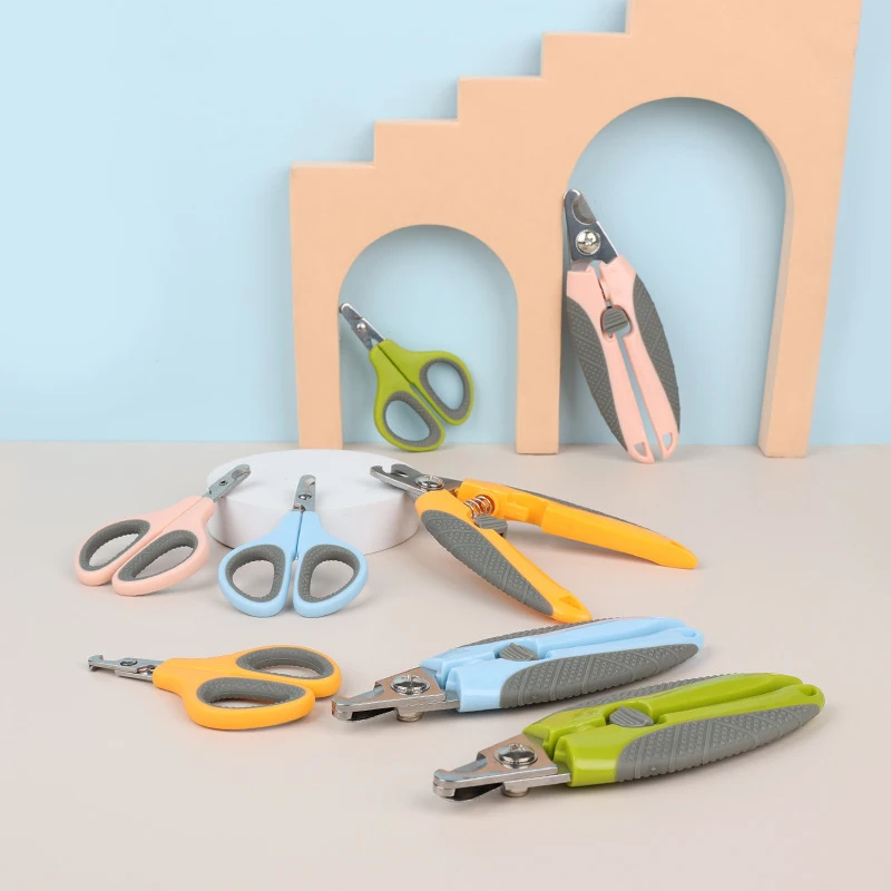 

Professional Pet Cat Dog Nail Clipper Cutter With Sickle Stainless Steel Grooming Scissors Clippers for Pet Claws Dog Supplies