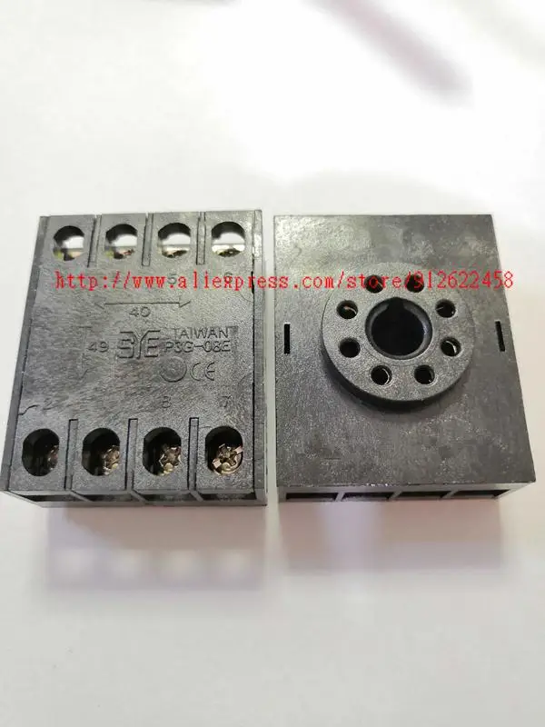 10 шт. P3G-08E FOTEK новая и оригинальная розетка времени