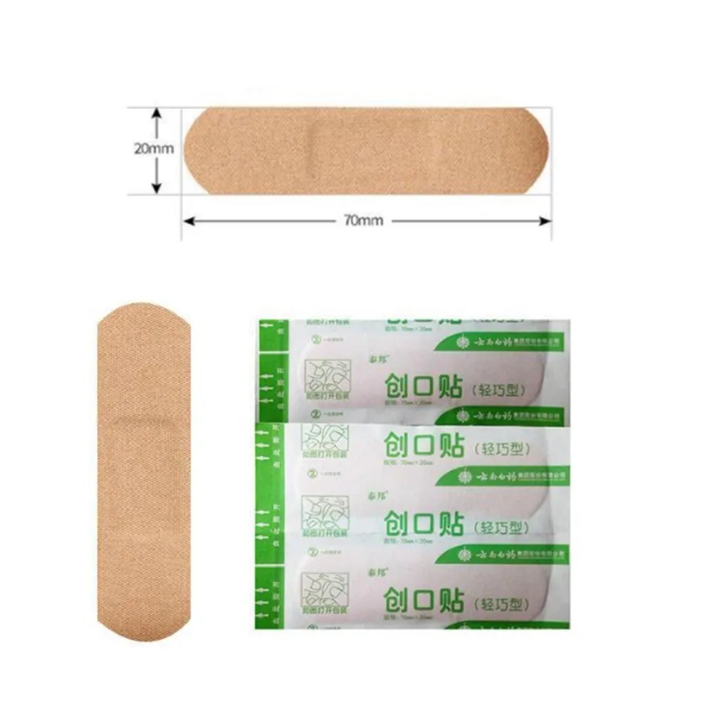 

20pcs/set First Aid Medical Anti-Bacteria Wound Plaster Emergency Kits Hemostasis Sticker Band Aids Bandages