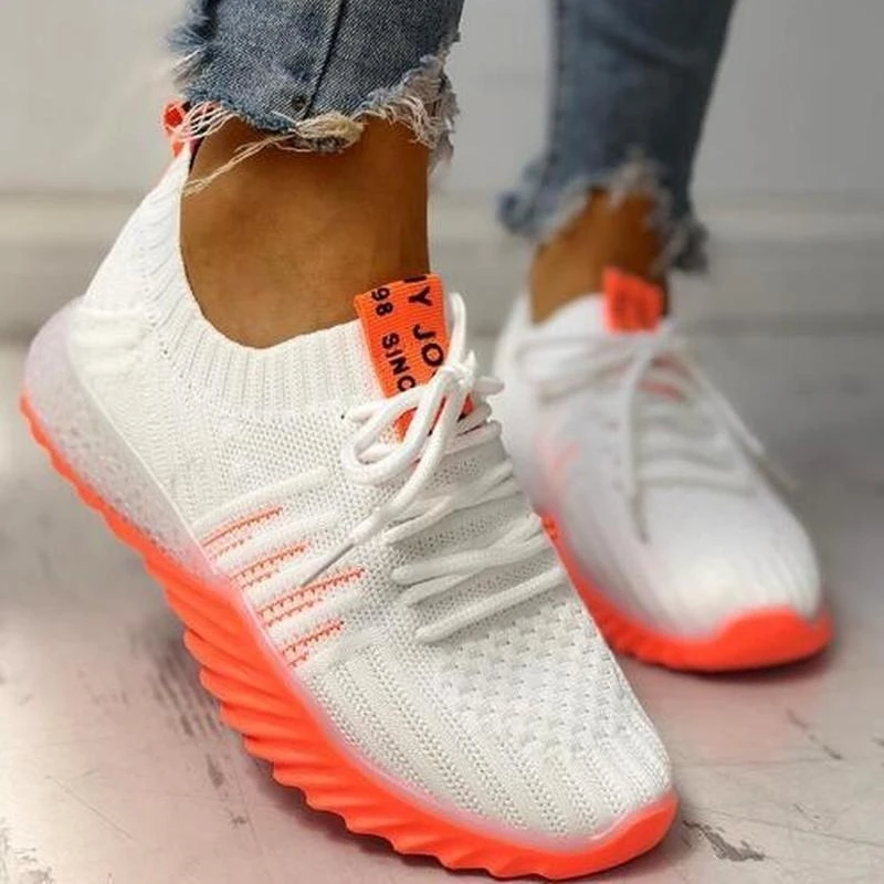

2022 New Women Platform Chunky Sneakers Casual Vulcanize Shoes Designer Female Fashion Sneakers Chaussures Femme
