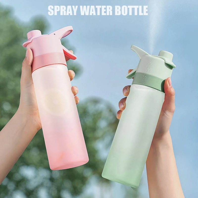 

700ml Water Bottle for Girls Outdoor Sport Fitness Water Cup With straw Large Capacity Spray Bottle BPA Drinkware Travel Bottles