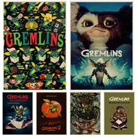 gremlins movie classic movie posters wall art retro posters for home vintage decorative painting