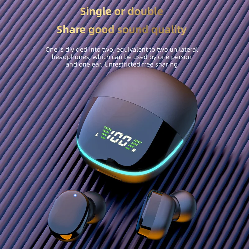 TWS G9S беспроводные наушники Bluetooth 5 1 наушники-вкладыши Hi-Fi звуковая гарнитура