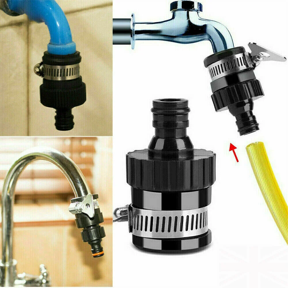 Universal Tap Connector Adapter Mixer Hose Pipe Joiner Fitting Universal Water Faucet Garden Kitchen Supplies