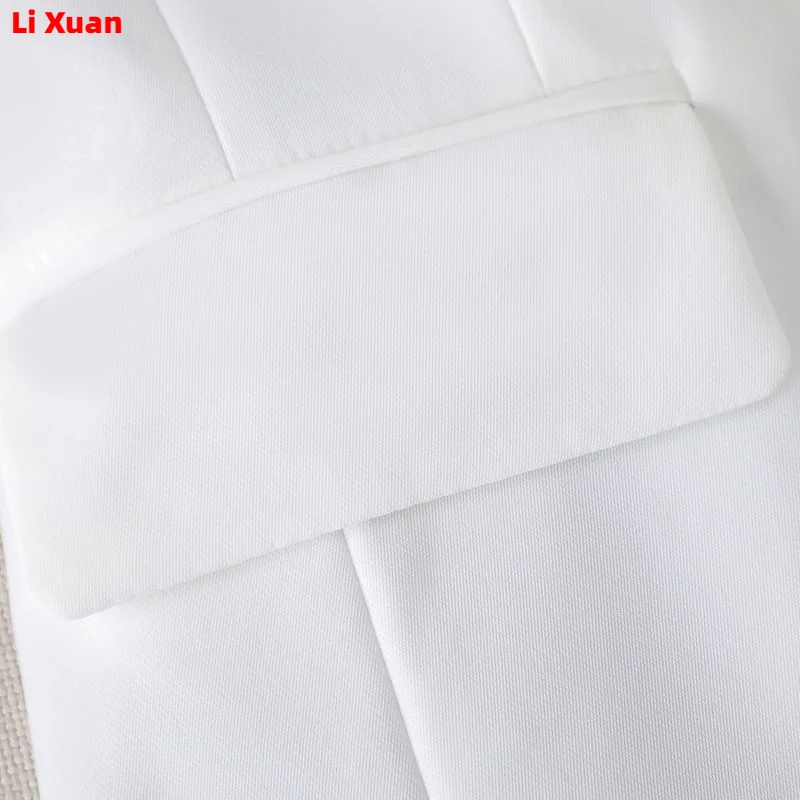 New Elegant Women Formal Suits For 2023 Summer High Quality Fashion Slim Casual Blazer And Pants Office Ladies Work Wear