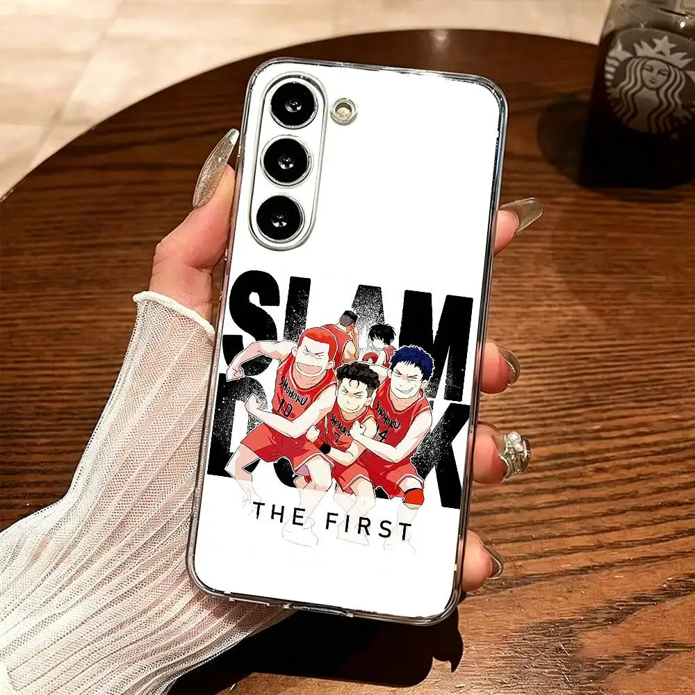 Фото Чехол для телефона Anime S-Slam Dunk для Samsung A10,12,20,21S,30,31,40,50,51,52,70,71, прозрачный чехол №3