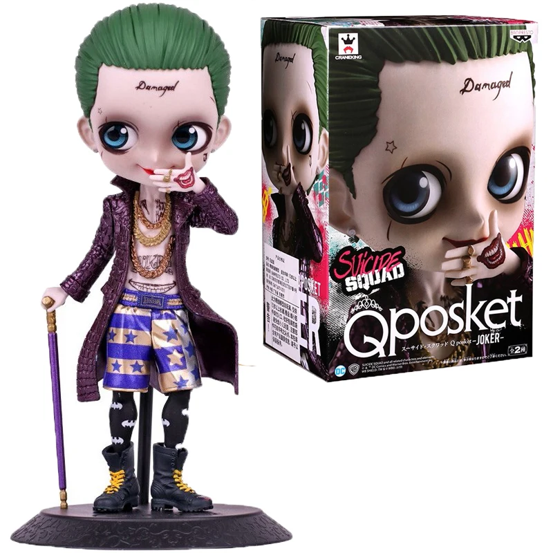 Оригинальный Bandai Q posket Marvel Avengers Ironman Thor Spiderman Captain America Loki Big Eyes Ver. Виниловые модели