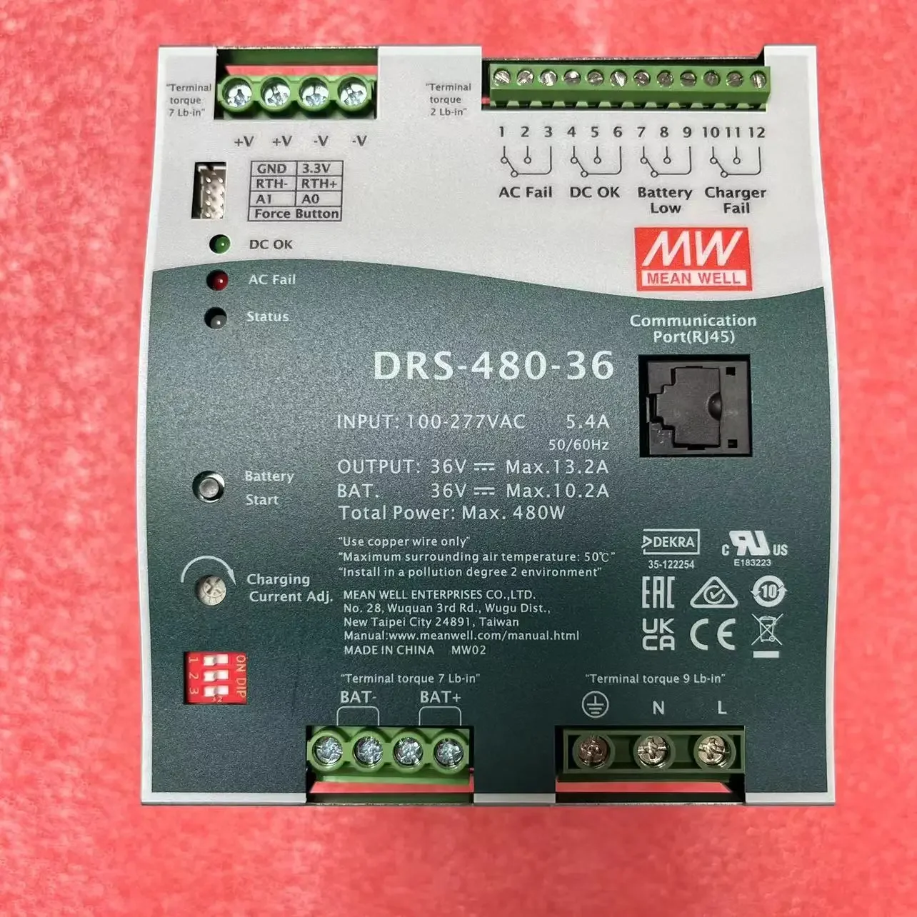 Mingwei Интеллектуальный источник питания пожарной энергии для безопасной системы