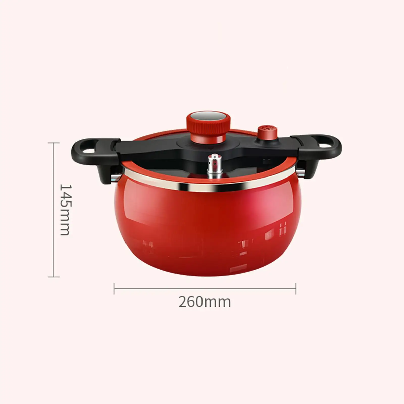Pressure Pot for All Hob Types 7L Safe Lock Multifunction Micro Pressure Pan for Camping Commercial Outdoor Kitchen Household Pressure Pot for All Hob Types 7L Safe Lock Multifunction Micro Pressure Pan for Camping Commercial Outdoor Kitchen Household
