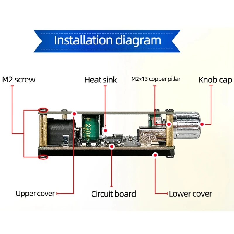 2X XY-C50L MINI Bluetooth 5 0 беспроводной аудио цифровой усилитель мощности стереоплата 50Wx2 3