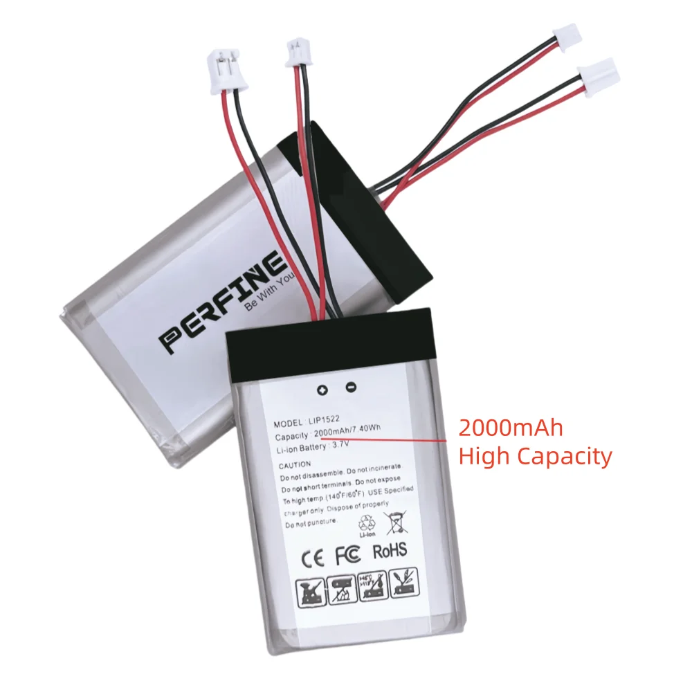 Аккумулятор Perfine PS4 LIP1522 PS4Pro/Slim KCR1410 для Sony PlayStation 4 DualShock4 V1 V2 аккумулятор