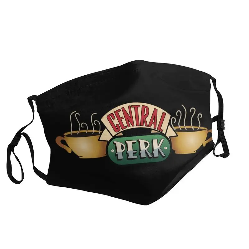 

Central Perk Friends Breathable Mouth Face Mask Men TV Show Mask Anti Dust Haze Protection Cover Respirator Muffle