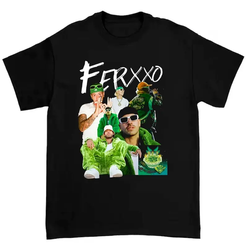 Винтажная Ретро футболка унисекс Feid Ferxxo Свитшот