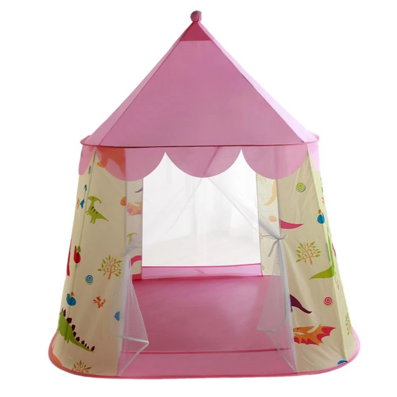 

Детская палатка-динозавр, бассейн для комнатных игр, игровой домик принц и принцесса, кукольный домик, палатка для детских игровых центров