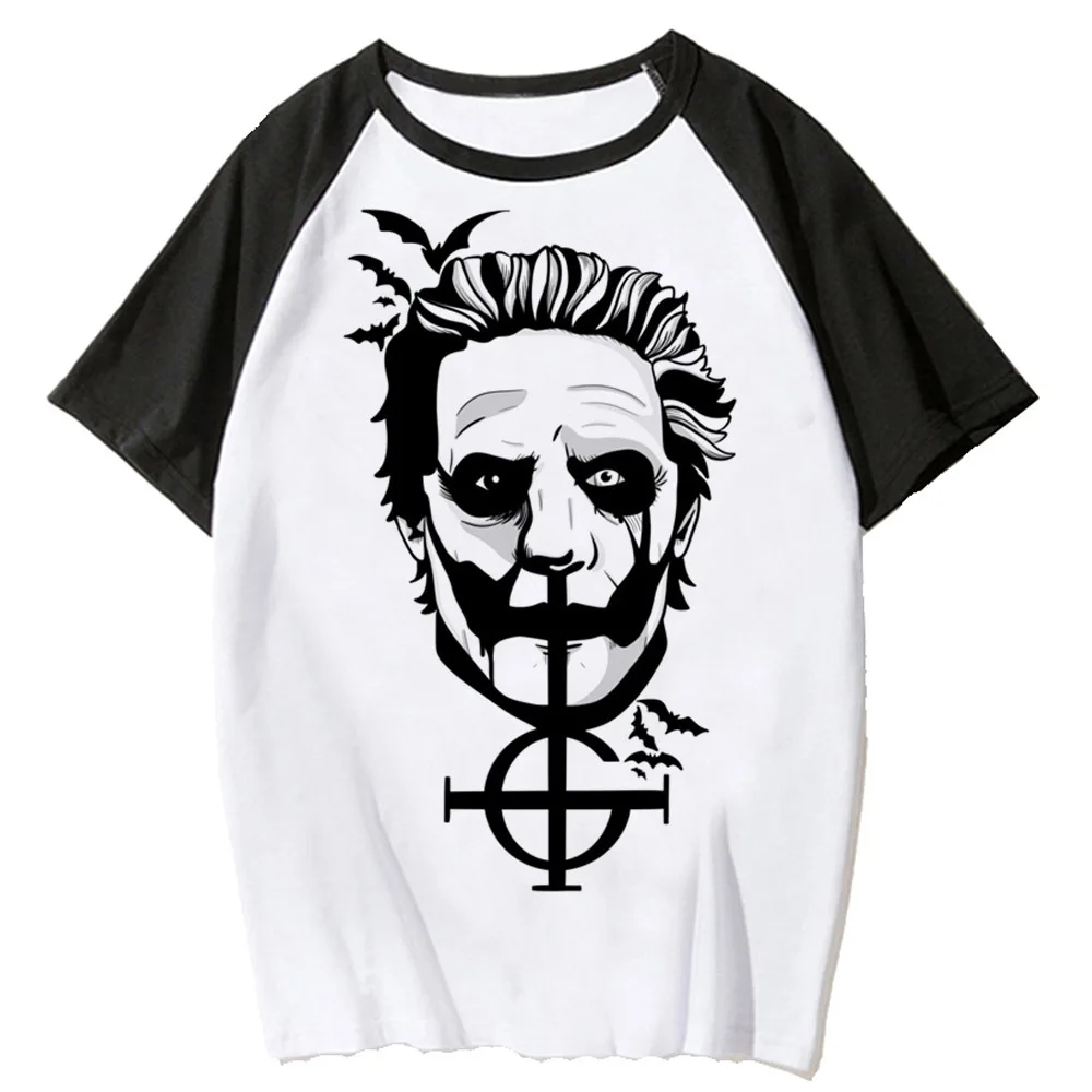 Футболки Ghost Band женская дизайнерская футболка уличная одежда забавная y2k