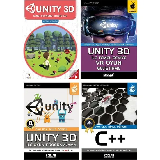 

Kodlab Broadcasts Unity 3D Educational Kit Anonymous Turkish Books Software and Technology