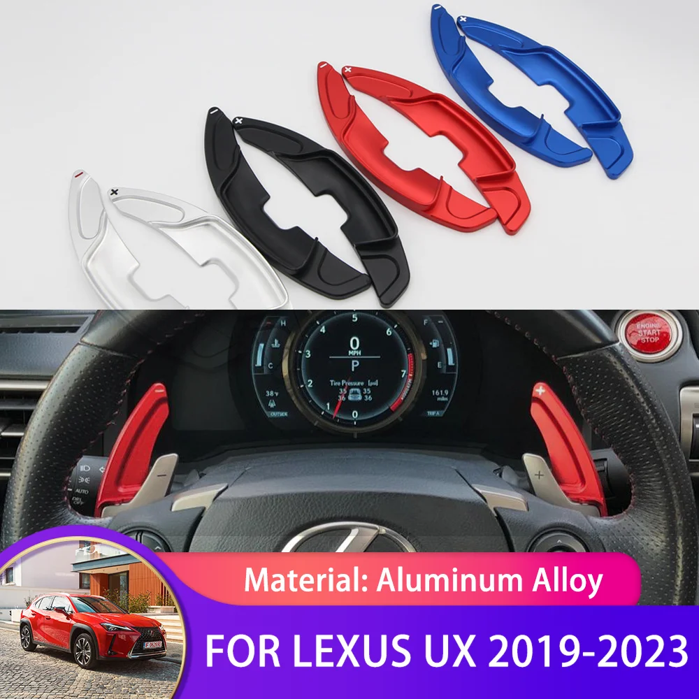 

Для Lexus UX 250H ZA10 2019 2020 2021 2022 2023 Автомобильное рулевое колесо DSG переключатель передач удлинитель рычаг переключения передач автомобильный Стайлинг