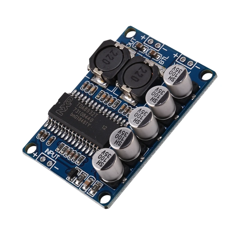 2 шт. модуль платы цифрового усилителя мощности 35 Вт моноусилителя высокой TDA8932