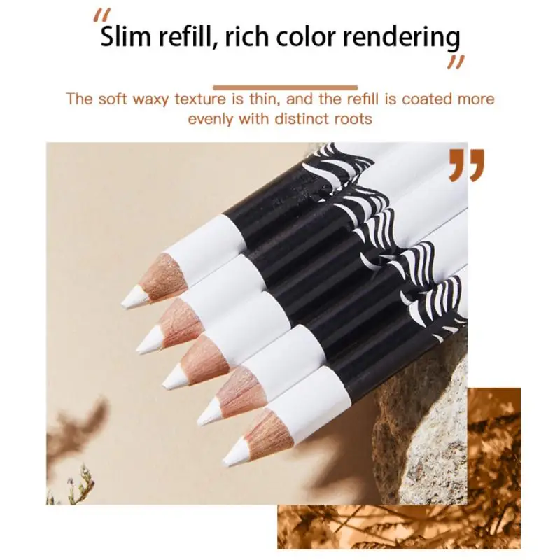 

Eyeliner Pencil Eye Styling Pen Professional Portable Quick-dry Eye Liner Pen White For Female Make Up Beauty Cosmetics Tools