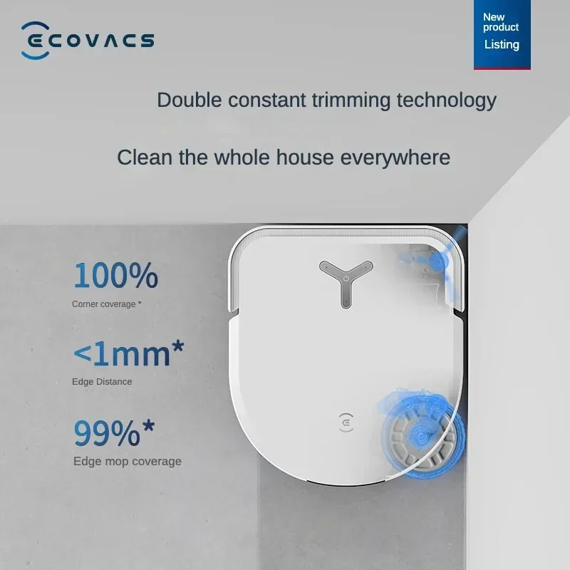 Робот-пылесос Ecovacs Deebot X5 PRO 12800 па идентификация сточных вод 158 ℉ Швабра для