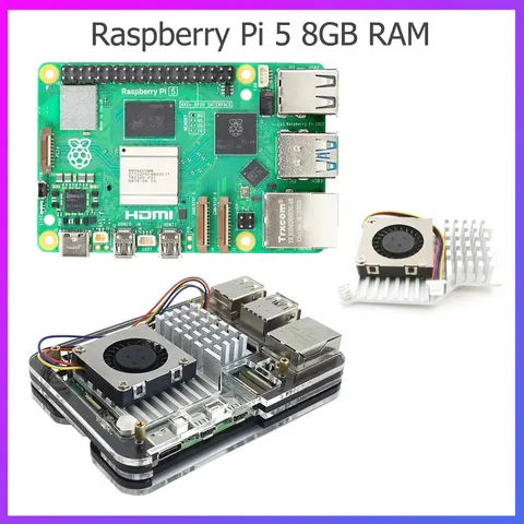 Официальная оригинальная макетная плата Raspberry Pi 5 4 ГБ 8 ГБ