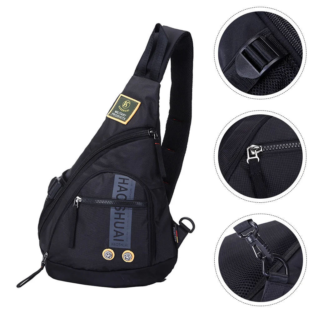 

Messenger Bag Crossbody Shoulder Practical Storage Men Travel Mens Backpack Sling