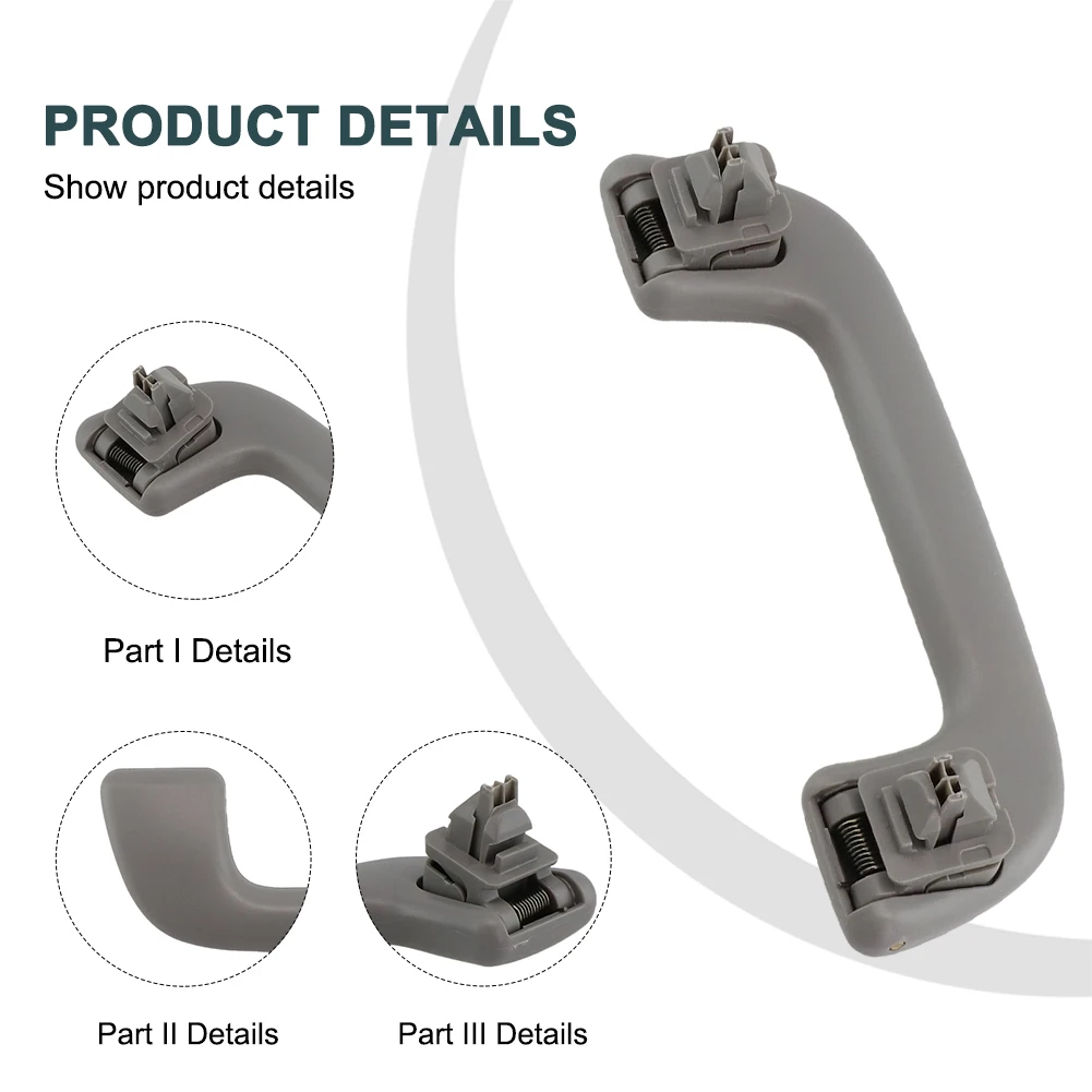 Новая Серая ручка задней двери с зажимами для Land Cruiser Lexus GX470 03-09 Toyota / Prado 120 2003