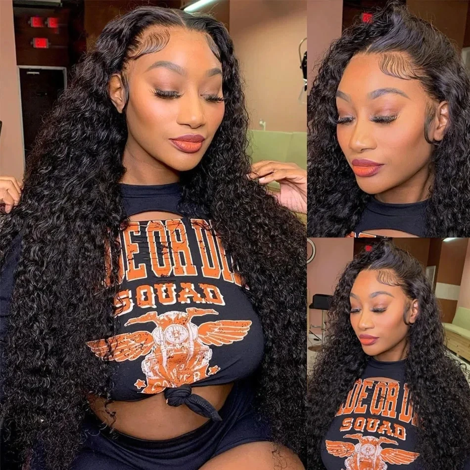 15A Пучки глубоких волн с фронтальной застежкой Бразильские наращивания волос Virgin