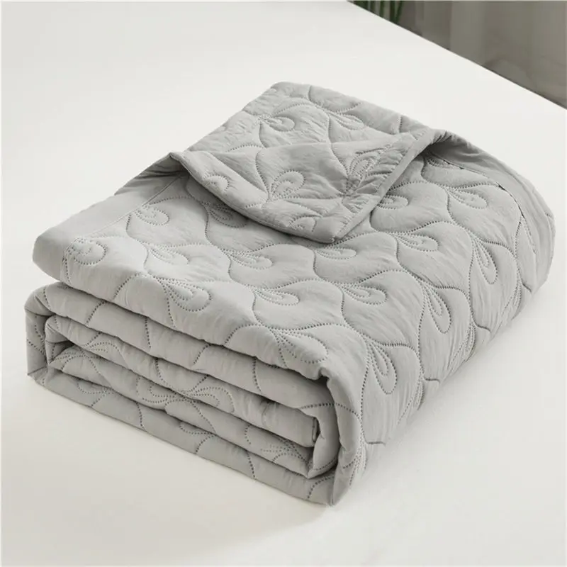 

2021 Summer Washed Cotton Air Conditioner Quilt Soft and Comfortable Quilt Student Dormitory Single Summer Quilt