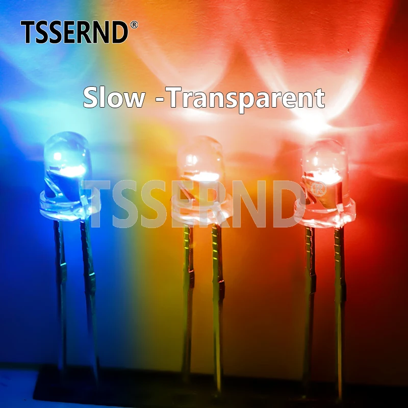 RGB Мигающие светодиоды 5 мм 50 шт. | AliExpress
