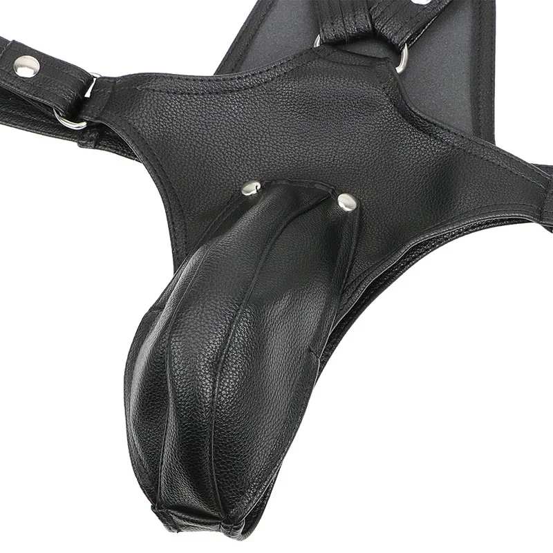 Брюки сексуальное нижнее белье для игр взрослых мужская клетка целомудрия геев