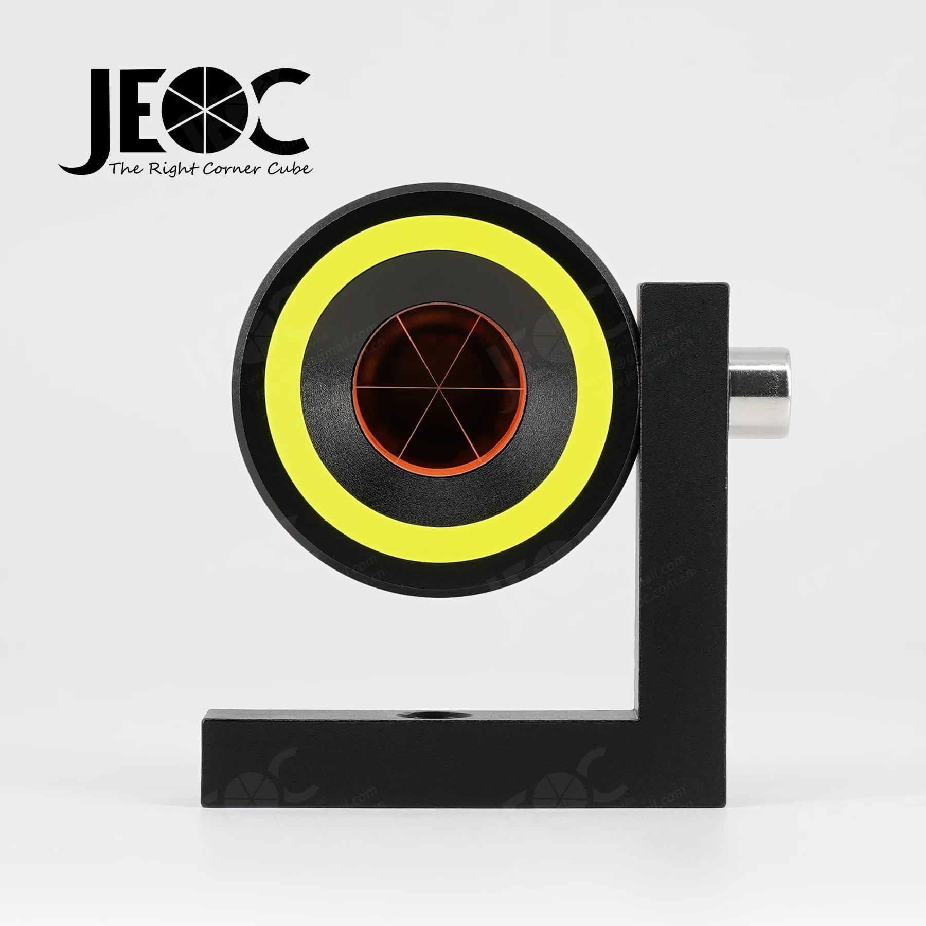 

JEOC 90 Degree Monitoring Prism GMP104 with Reflective Circle, inch L Bar Reflector, for Leica Total station, Land Surveying