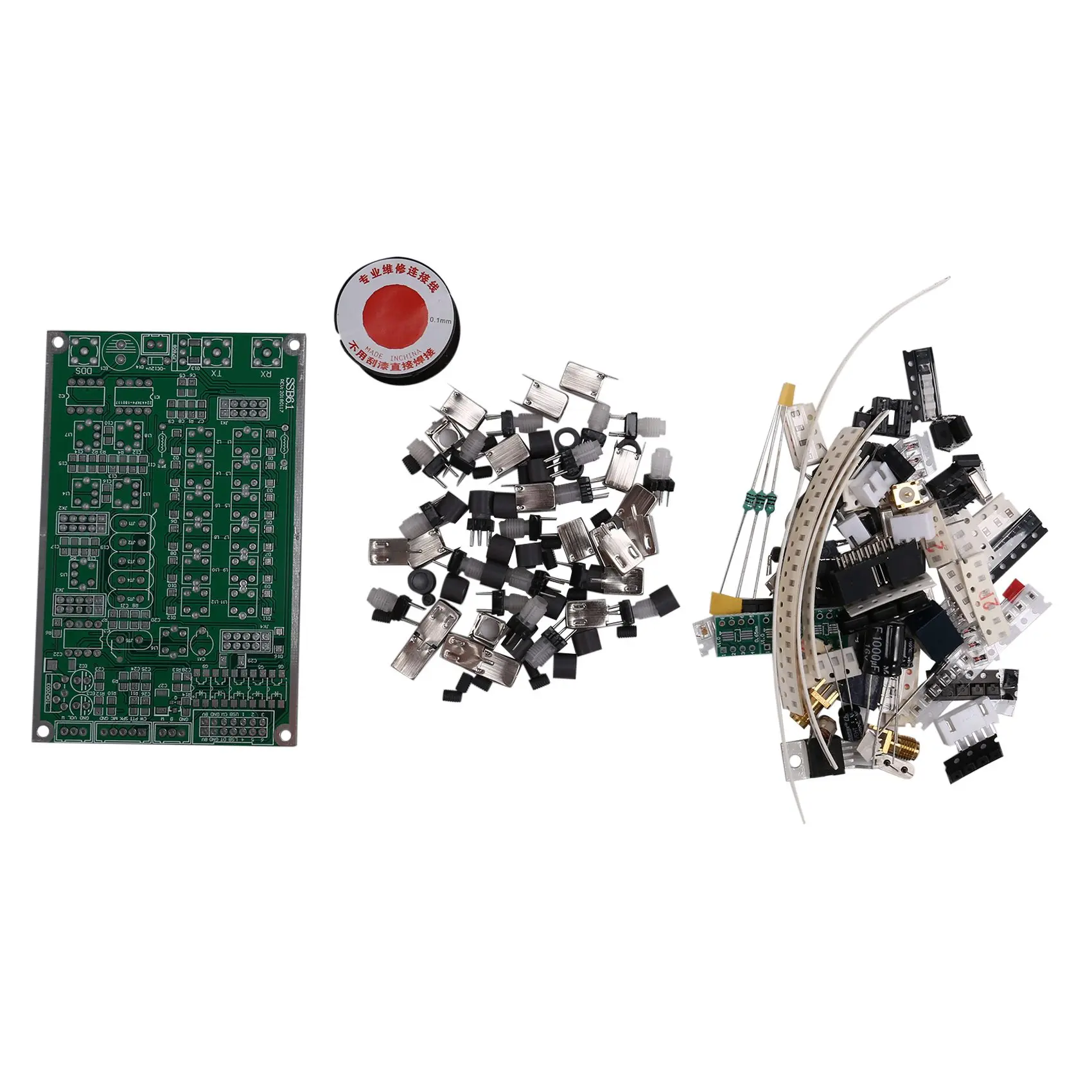 1Pcs New 6-Band HF SSB Shortwave Radio Transceiver Module DIY Kits C4-007