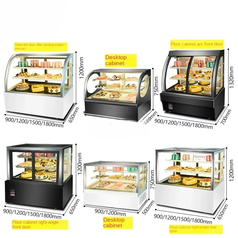 CX Прилавок для торта Настольный коммерческий десертный холодильный дисплей