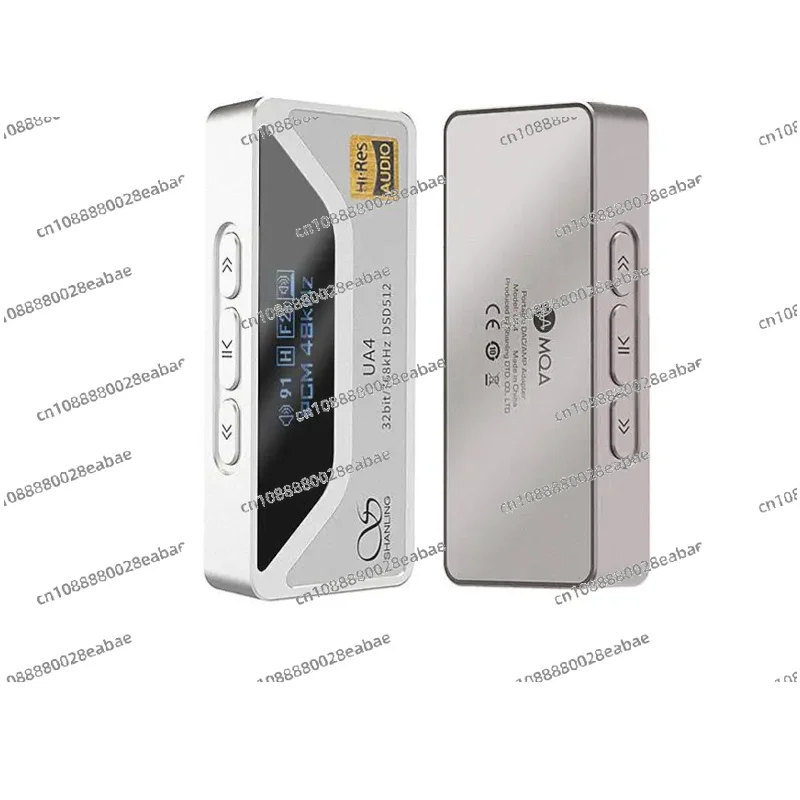 Shanling UA4 MQA портативный USB ЦАП усилитель для наушников Hi-Res аудио es9069q 2*чипы rt6863 pcm768