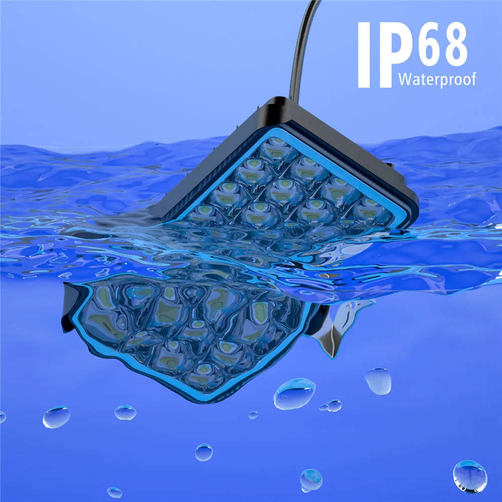 

LED Work Light Mini Offroad LED Bar 12V Square for Car Truct Boat Atv 4x4 Tractor 32W Spotlight LED Light Bar