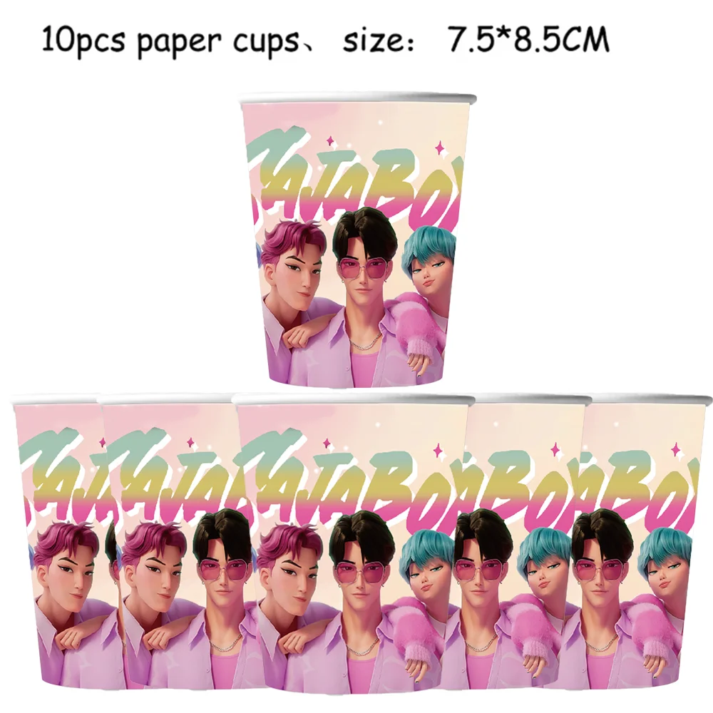 Одноразовая посуда для вечеринки «Охотники на демонов»  TAKARA TOMY элиан тарс бастард рода демонов