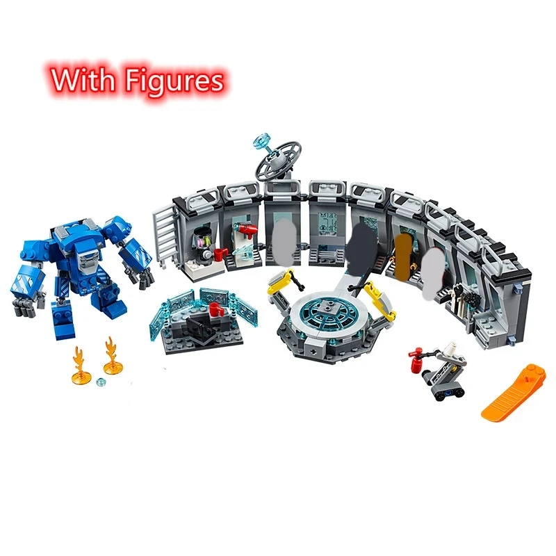 

11260 Creative Series Assembled Building Block Toys War Super Iron Mecha Man Educational Toys 76125 07120 Christmas Gifts